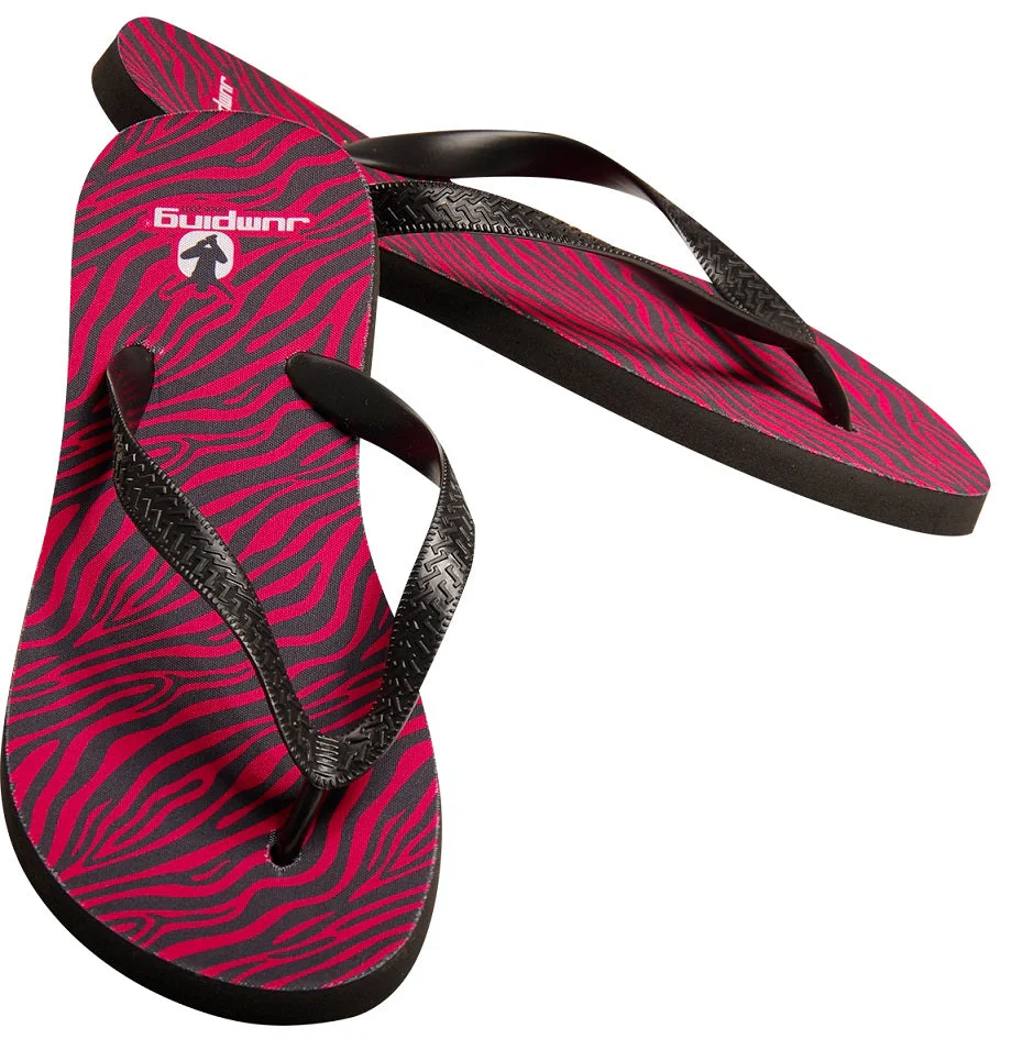 Women's Flip flops zebra